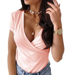 Cute wrap top